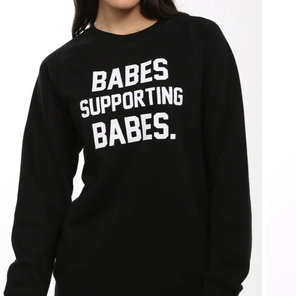 Brunette The Label Sweaters - Babes supporting babes sweater